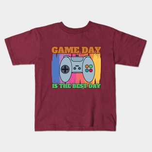 Game day is the best day Kids T-Shirt